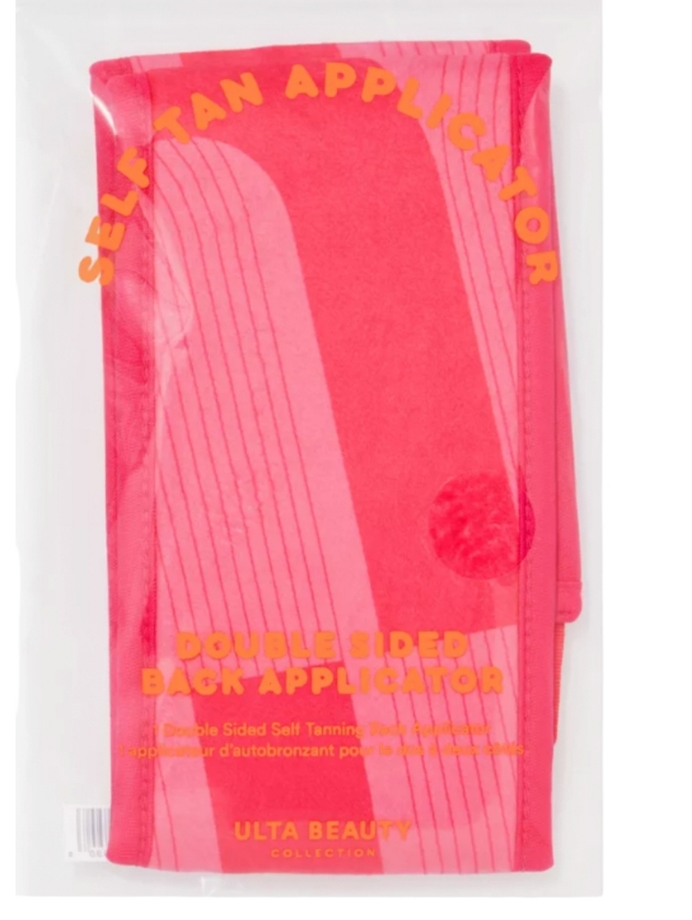 ULTA Beauty Double-Sided Self-Tan Applicator - Pink/Hot Pink
